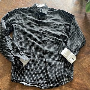 Nine West Men's Slim-Fit  Dress Shirt size 15-15 1/2, 34/35